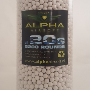 Alpha airsoft 0.20 5200 rounds